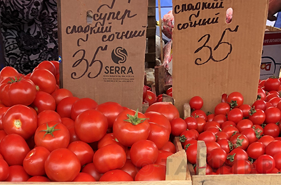 Цены в Одессе: кабачки, редиска и огурцы от 10 гривен
