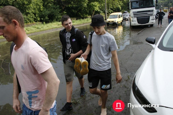 ​Потоп на Балковской и не только: последствия мощного ливня в Одессе. Фото