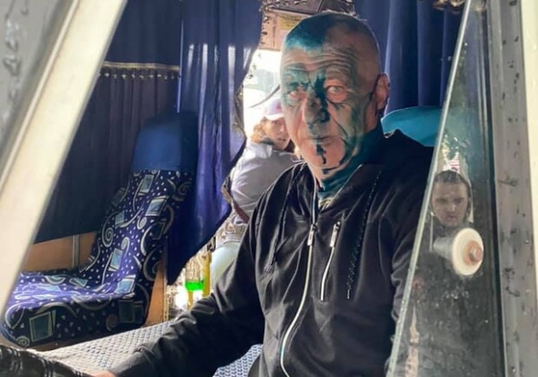 Скандал в одесской маршрутке: водителя облили зеленкой за отказ бесплатно везти воина АТО