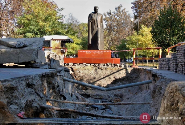На Александровском проспекте начинают тепловые раскопки: как будет перекрыта улица