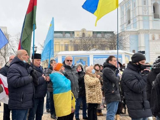 Переговори Росії та США: у Києві пройшла акція #СкажиПутіну_НІ (фото, відео)