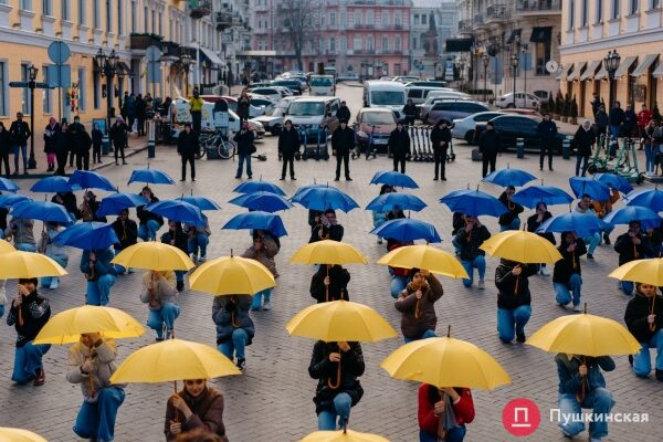 Патриотический марш ко Дню единения в Одессе: как это было. Фоторепортаж Патриотический марш ко Дню единения в Одессе: как это было. Фоторепортаж
