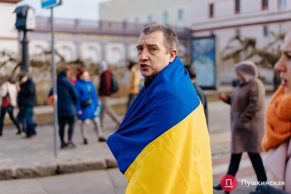 Патриотический марш ко Дню единения в Одессе: как это было. Фоторепортаж Патриотический марш ко Дню единения в Одессе: как это было. Фоторепортаж