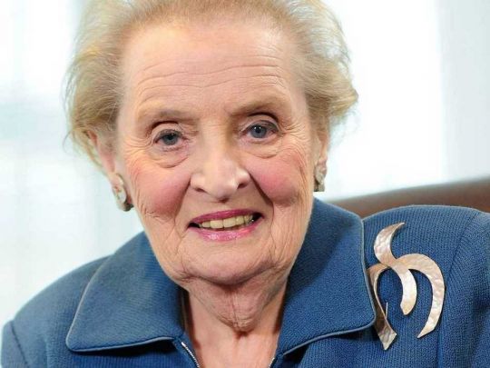 Померла Мадлен Олбрайт — перша жінка на посаді держсекретаря США