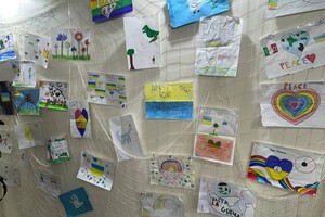 В Одессе открылась трогательная выставка детских рисунков в поддержку Украины