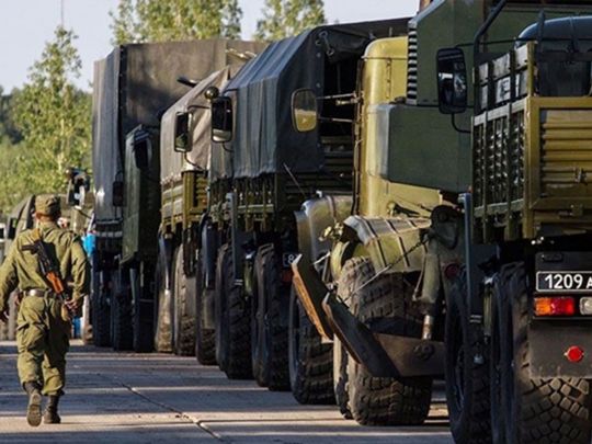 «Пішла слідом за російським кораблем»: на півдні країни знищено колону окупантів за наведенням патріотів з Маріуполя