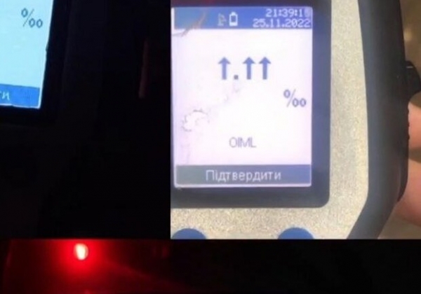 Пьяный водитель устроил ДТП на трассе Одесса – Киев: алкоголя в крови нарушителя было в 25 раз больше нормы
