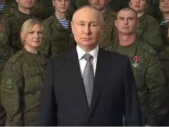У новорічному зверненні путін безпосередньо пов'язав перемогу в українській війні з подальшим існуванням росії, — ISW