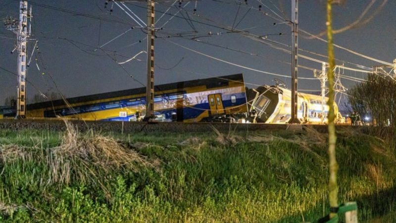 У Нідерландах сталася велика залізнична катастрофа: перші фото та відео