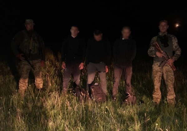 В Одесской области пограничники задержали трех нарушителей границы