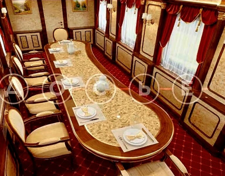 Розкіш бронепоїзда путіна: ЗМІ вперше показали, що знаходиться всередині (фото)