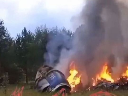 Аварія літака з пригожиним: знайдено телефон головного «вагнерівця»