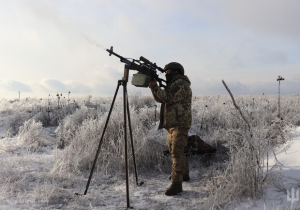 Карта боевых действий в Украине 21 января