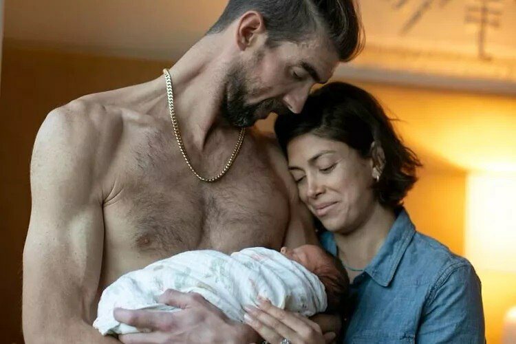 У сім'ї 23-разового олімпійського чемпіона народився четвертий син (фото)