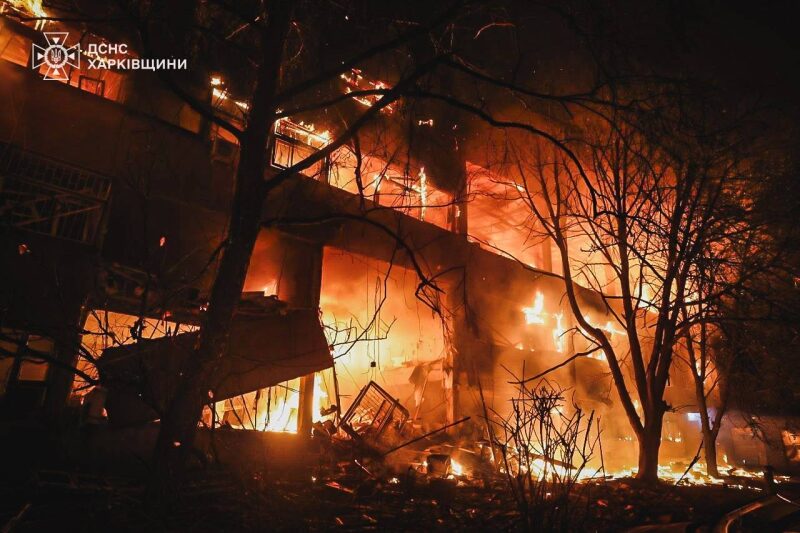 Вночі ворог масовано атакував дронами Харків та Одеську область: є жертви (фото, відео)