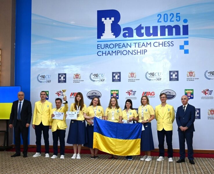 Чоловіча збірна України вдруге в історії стала чемпіоном Європи з шахів (фото)