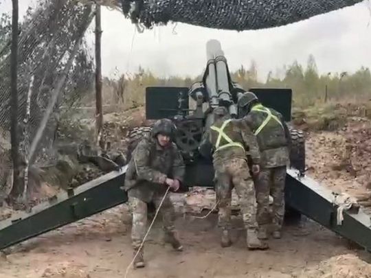 З&nbsp;полів війни з&nbsp;фашизмом проти окупантів: в&nbsp;Україні засвітилася 80-річна гаубиця