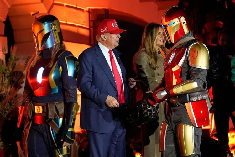 Дональд і Меланія Трамп відзначили Гелловін у Білому домі