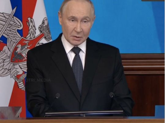 путін пригрозив продовжити захоплення України і прискорити темпи наступу